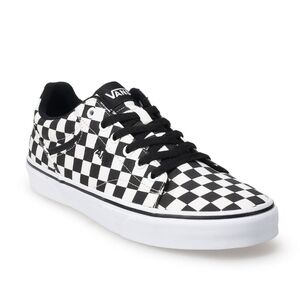 NEW Vans Seldan Checkered Skater Shoes Men